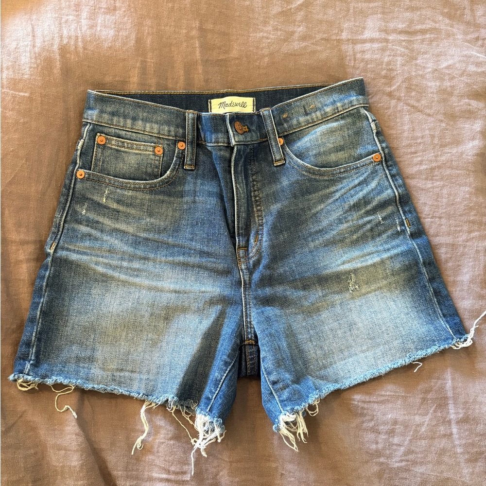 Madewell Highrise Denim Shorts- Size 26